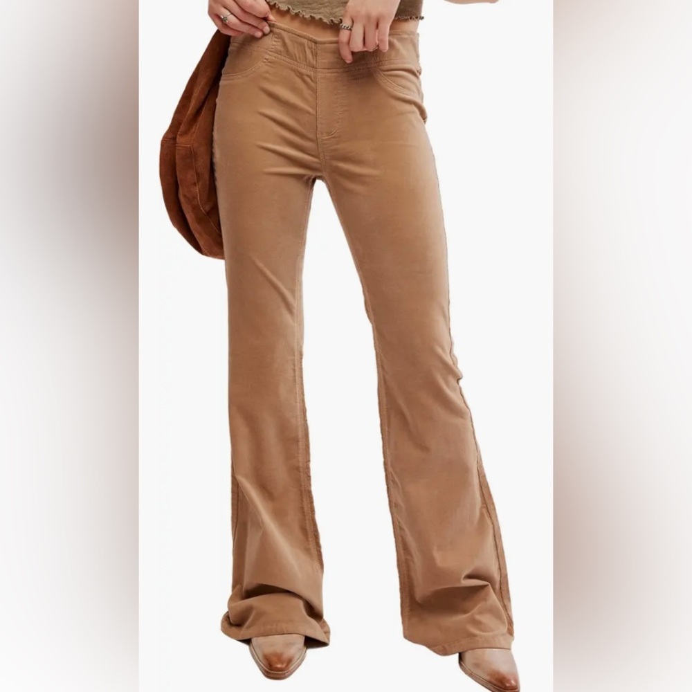 Vintage Free People Pull-On Cord Flares